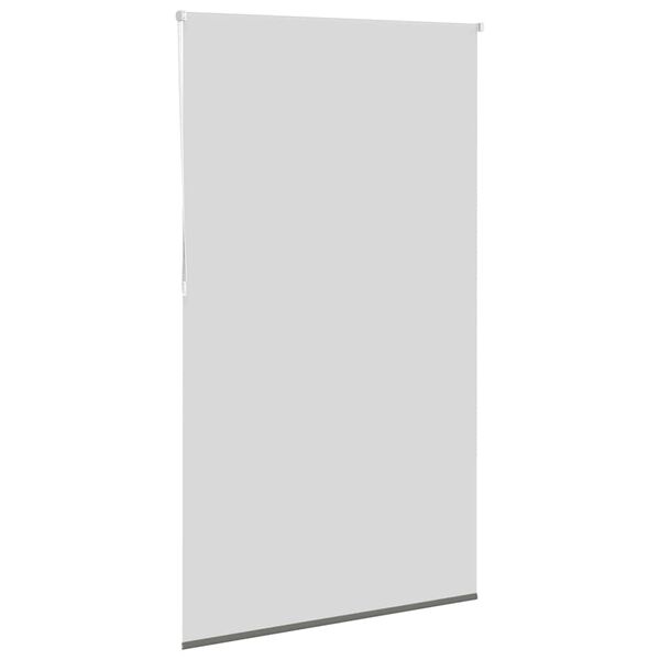 vidaXL Roller Blind Blackout Grey 140x230 cm Fabric Width 136.6 cm Polyester