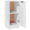 vidaXL Sideboards 2 pcs High Gloss White 30x30x70 cm Engineered Wood