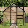vidaXL Greenhouse with Base Frame Anthracite Aluminium 7.03 m²