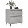 vidaXL Bedside Cabinets 2 pcs Grey Sonoma 40x35x50 cm Engineered Wood
