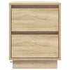vidaXL Bedside Cabinet Sonoma Oak 39 x 34.5 x 50 cm Engineered wood
