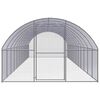 vidaXL Outdoor Chicken Coop 3x12x2 m Galvanised Steel