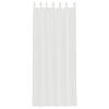 vidaXL Voile Curtains with Loops 2 pcs White 140x260 cm