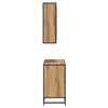 vidaXL Bathroom Furniture Set 2 pcs Artisan Oak Engineered Wood