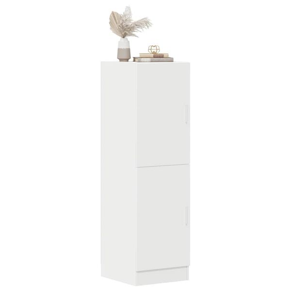 vidaXL Kitchen Cabinet White 38x41.5x131.5 cm Engineered Wood