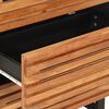 vidaXL Sideboards 2 pcs 60x34x75 cm Solid Wood Acacia