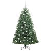 vidaXL Artificial Hinged Christmas Tree Green 150 cm PVC and Metal