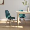 vidaXL Dining Chairs 2 pcs Turquoise PP