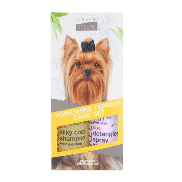 Greenfields Yorkshire Dog Shampoo and Spray Set 2x250 ml