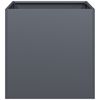 vidaXL Planter Anthracite 40x40x40 cm Cold-rolled Steel