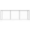 vidaXL Cat Cage 4.5x1.5x1.5 m Galvanised Steel