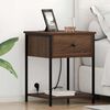 vidaXL Bedside Cabinet Brown Oak 42 x 41 x 56 cm Engineered Wood