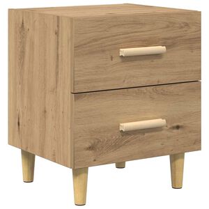 vidaXL Bed Cabinet Artisan Oak 40 x 35 x 47.5cm Engineered Wood