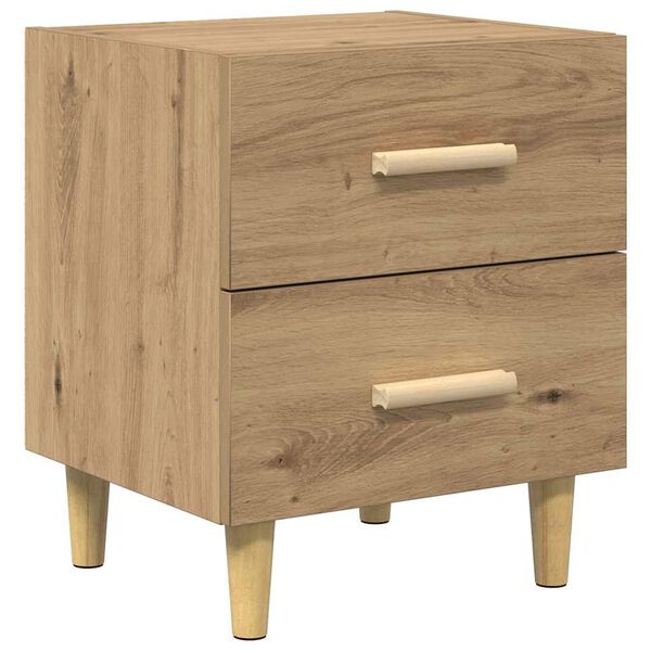 vidaXL Bed Cabinet Artisan Oak 40 x 35 x 47.5cm Engineered Wood