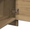 vidaXL Bedside Cabinet Artisan Oak 45 x 34 x 44.5 cm Engineered Wood