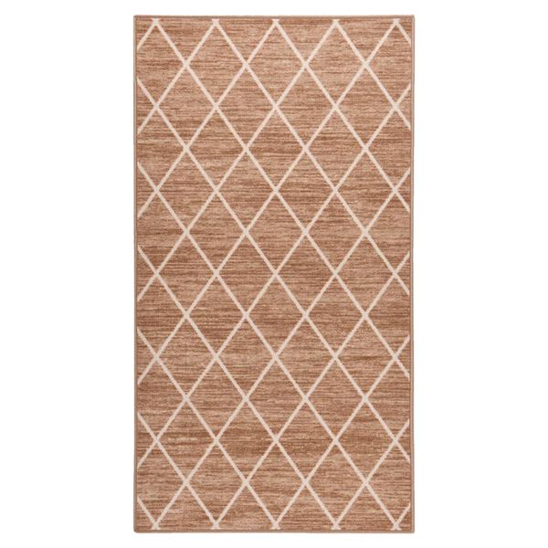 vidaXL Carpet Runner Light Brown 80x150 cm