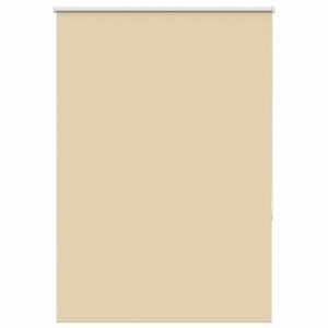 vidaXL Roller Blind Blackout Beige 110x175 cm Fabric Width 105.7 cm Polyester