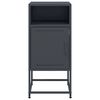 vidaXL Bedside Cabinet Anthracite 36x39x78 cm Steel