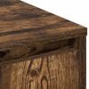 vidaXL LED Sideboard Smoked Oak 71 x 34.5 x 75 cm Engineered Wood