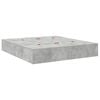 vidaXL Storage Bed Frame Concrete Grey 180 x 200 cm Engineered Wood