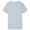 Kids' T-shirt with Short Sleeves Grey 92