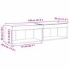vidaXL TV Cabinets 2 pcs Black Oak 60 x 30 x 30 cm Engineered Wood