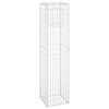 vidaXL Gabion Basket Post 40x40x180 cm Iron