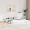 vidaXL Bed Frame White 180 x 200 cm Wood