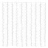 vidaXL LED Curtain Fairy Lights 3x3m 300 LED Cold White 8 Function