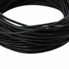 vidaXL Leather Cord Black &Oslash;1.5 mm x 10 m Leather
