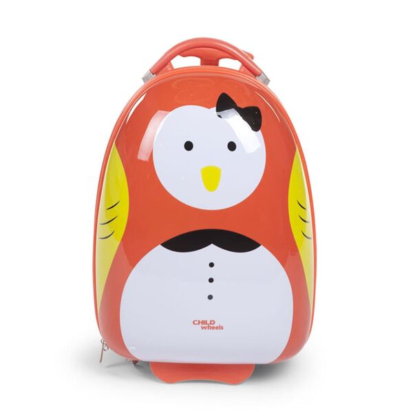 CHILDWHEELS Children's Trolley Case 17 L Bird Orange CHTRBO