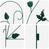 vidaXL Garden Fence Trellis Green 307 x 54.5 x 0.3 cm