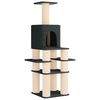 vidaXL Cat Tree with Sisal Scratching Posts Dark Grey 180 cm
