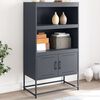 vidaXL Highboard Anthracite 68.5x38.5x123.5 cm Steel