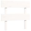 vidaXL Bed Frame without Mattress White 100x200 cm Solid Wood