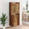 vidaXL Highboard Old Wood 69.5 x 34 x 180 cm Engineered Wood