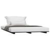 vidaXL Bed Frame without Mattress Black 150x200 cm King Size Solid Wood Pine