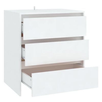 vidaXL Sideboard White 70x41x75 cm Engineered Wood