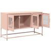 vidaXL TV Cabinet Pink 100.5x39x60.5 cm Cold-rolled Steel