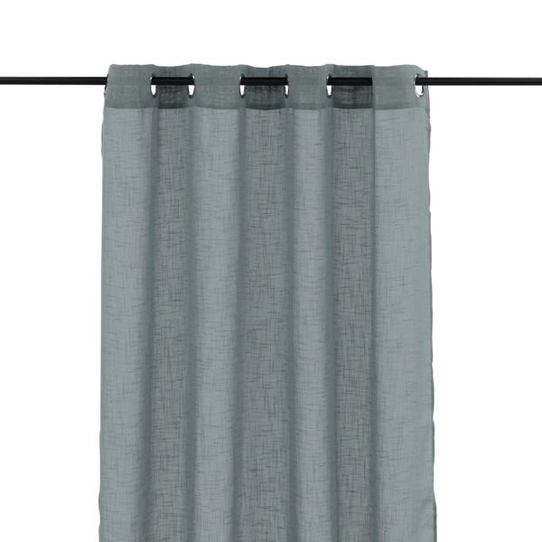 Venture Home Curtain Kaya 240x140 cm Polyester Light Grey