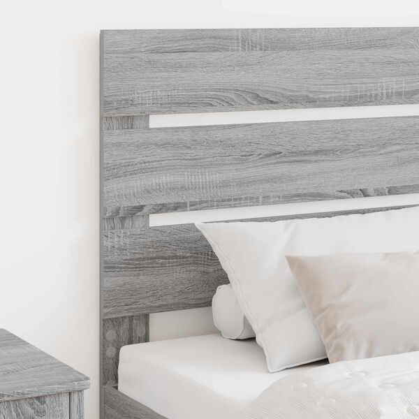vidaXL Headboard Grey Sonoma 75 cm Engineered Wood