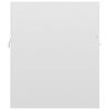 vidaXL Sink Cabinet High Gloss White 41x38.5x46 cm Engineered Wood