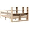 vidaXL Bookcase Bed without Mattress 160x200 cm Solid Wood Pine