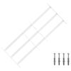vidaXL Security Grille for Windows with 3 Crossbars 63-114 cm