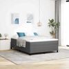 vidaXL Bed Frame Light grey 160 x 200 cm Corduroy fabric