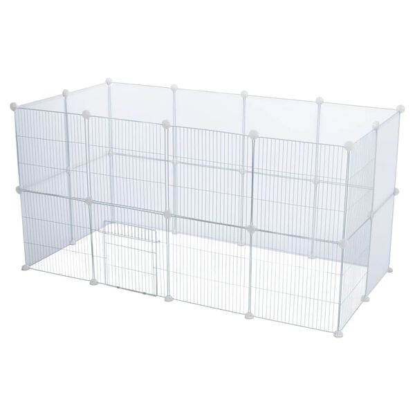 TRIXIE Indoor Run for Rodent 140x35x70 cm White