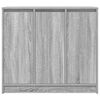 vidaXL Sideboard Grey Sonoma 85x34x76 cm Engineered Wood