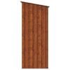vidaXL Garden Sheds Brown 103 x 86 x 200 cm Metal
