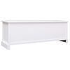 vidaXL Hall Bench White 115x30x40 cm Wood