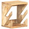 vidaXL Wall Mounted Skateboard Holder 25x20x30 cm Solid Mango Wood